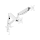 Gamertek Pivot Core Dual Monitor Arm Fit Screen Size 17" - 32" - White
