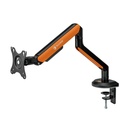Sades APEP Single Monitor Arm RGB Screen Rotation Vesa Compatible - Orange (Fit Screen Size 17" - 32" Flat/Curved)