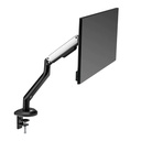 Sades APEP Single Monitor Arm RGB Screen Rotation Vesa Compatible - White (Fit Screen Size 17" - 32" Flat/Curved)