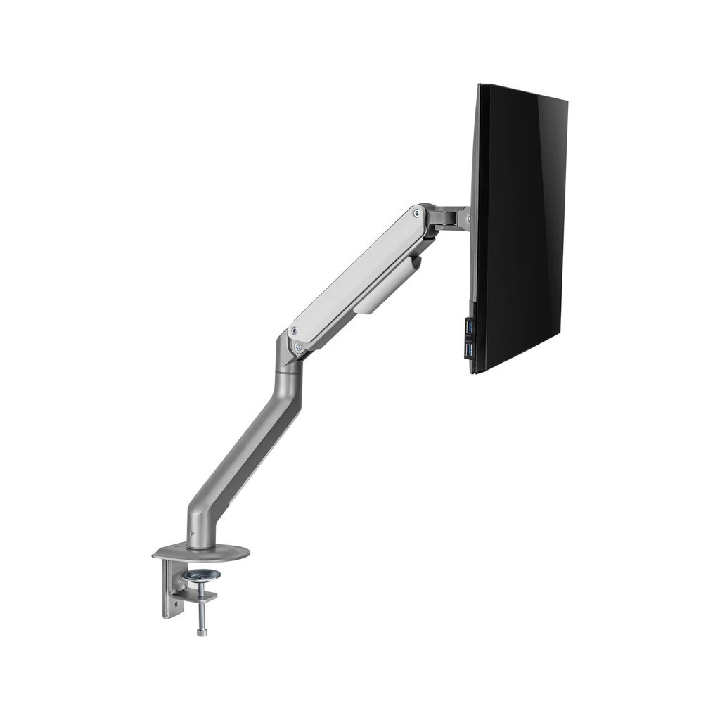 Twisted Minds Single Monitor Arm - Black (17"-35" Flat & Curved Monitors)