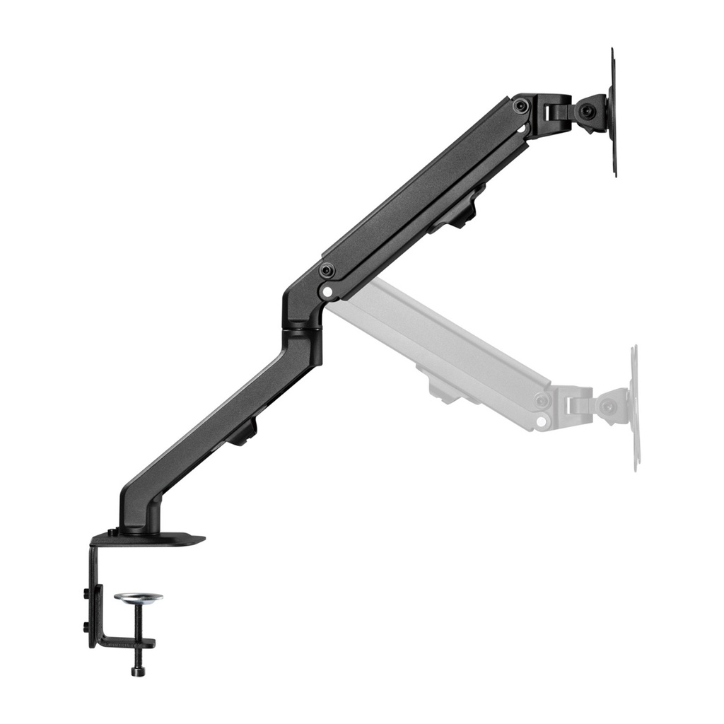 Twisted Minds Single Monitor Arm (Fit Screen Size 17" - 27" Flat & Curved Monitors) Black