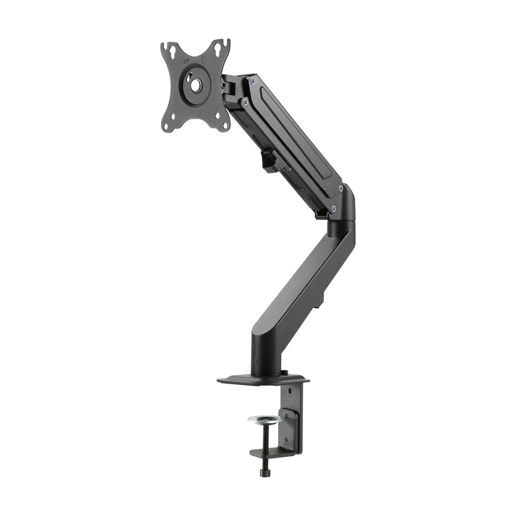 Twisted Minds Single Monitor Arm - Black (Fit Screen Size 17" - 27" Flat & Curved Monitors)