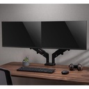 GameOn Counter Balance Dual Monitor Arm (17" - 32" )