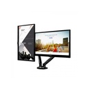 North Bayou F160 Dual Screens Arm (17"-27") Gas-Strut Flexi Mount Desktop Built With Interactive Ergonomical Concepts