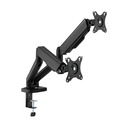 Gamertek Pivot Core Dual Monitor Arm, (Fit Screen Size 17" - 32") - Black