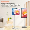 Titan Army 32-inch Android All-in-one Smart Display With Stand 8+128gb - Sliver