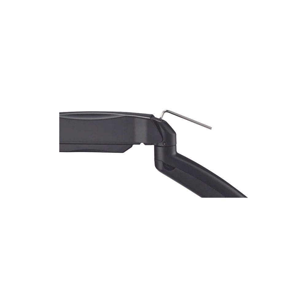 GAMEON Economy Spring-Assisted Wall Mounted Single Monitor Arm, Stand & Mount For Gaming & Office Use (17" - 32") Each Arm Up To 9 Kg-Black