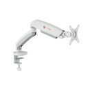 GAMEON Single Monitor Arm Stand And Mount For Gaming And Office Use (17" - 32") Each Arm Up To 9 KG - White