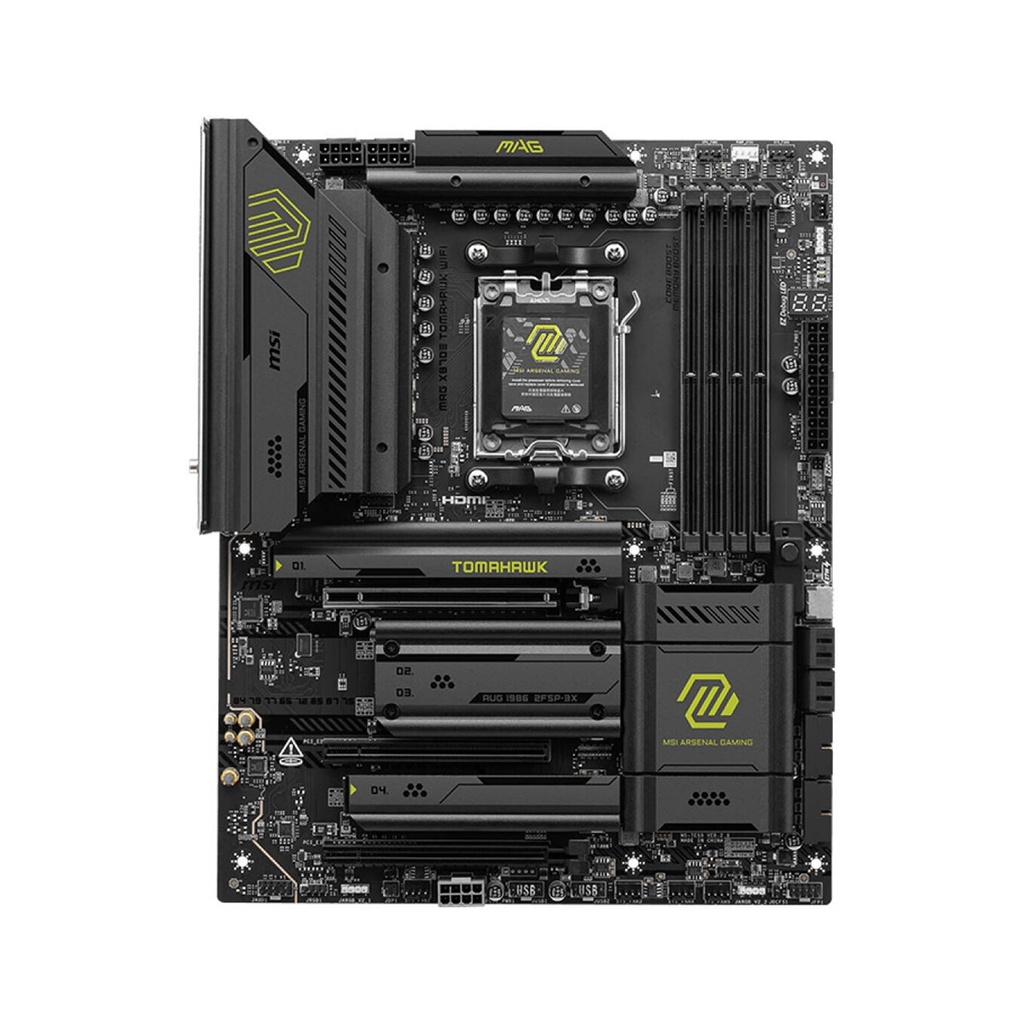 MSI MAG X870E TOMAHAWK WIFI DDR5 Motherboard - Black