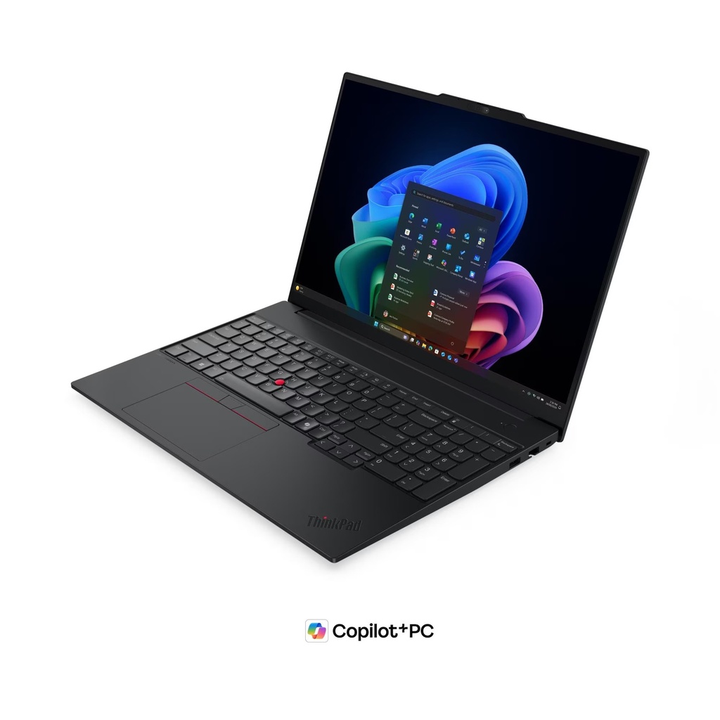 Lenovo ThinkPad E16 Gen 3 Laptop, Intel Core Ultra 7-258V Processor, 32GB RAM, 512GB SSD NVMe, Integrated Intel Arc Graphic 140V, 16" WUXGA IPS 60Hz Display, Backlit Keyboard, Windows 11 Pro (License) - Black