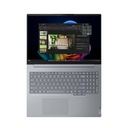 Lenovo ThinkBook 16 G9 IPL Laptop, Intel Core Ultra 7-355 Processor, 16GB RAM, 512GB SSD NVMe, Integrated Intel Graphics, 16" WUXGA IPS 60Hz Display, Backlit Keyboard, Windows 11 Pro (License) - Arctic Grey