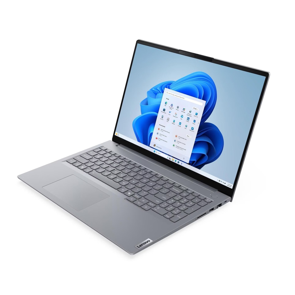 Lenovo ThinkBook 16 G8 IAL Laptop, Intel Core Ultra 5 225U Processor, 16GB DDR5 RAM, 512GB SSD NVMe, Integrated Intel Graphics, 16" WUXGA IPS Display, Backlit Keyboard, Windows 11 Pro (License), Arctic Grey | 21SK0027GR