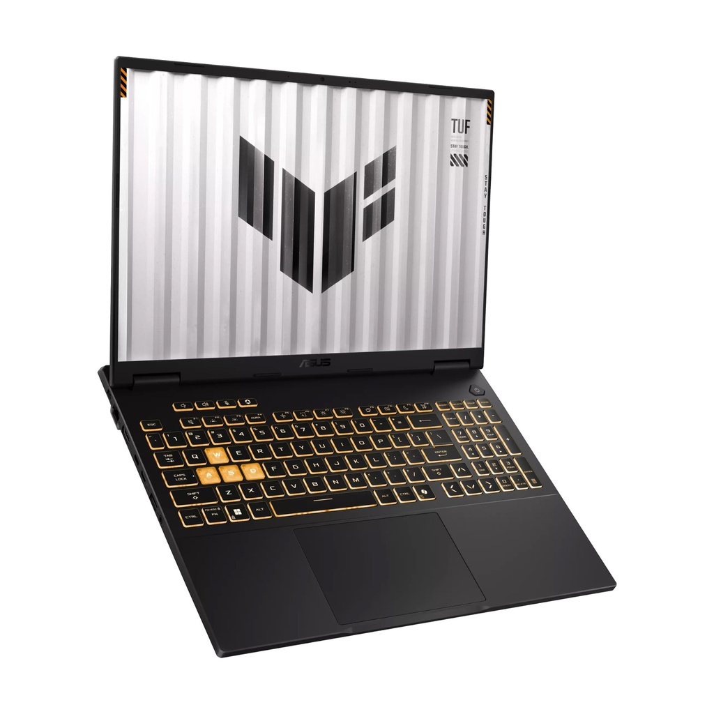 Asus TUF Gaming F16 TUF608JMR-RV109 Gaming Laptop, Intel Core i7-14650HX Processor, 16GB RAM DDR5, 1TB SSD NVMe, RTX 5060 8GB Graphics, 16" FHD+ 165Hz Display, Backlit Chiclet 1-Zone Keyboard, Windows 11 Pro (License), Jaeger Gray | 90NR0NB1-M006D0