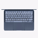 Apple MacBook Neo 13" A18 Pro chip 6‑core CPU 5‑core GPU 8GB 256GB SSD (Eng/Arb Magic Keyboard Without Touch ID) - Indigo (Z1TS0002E)