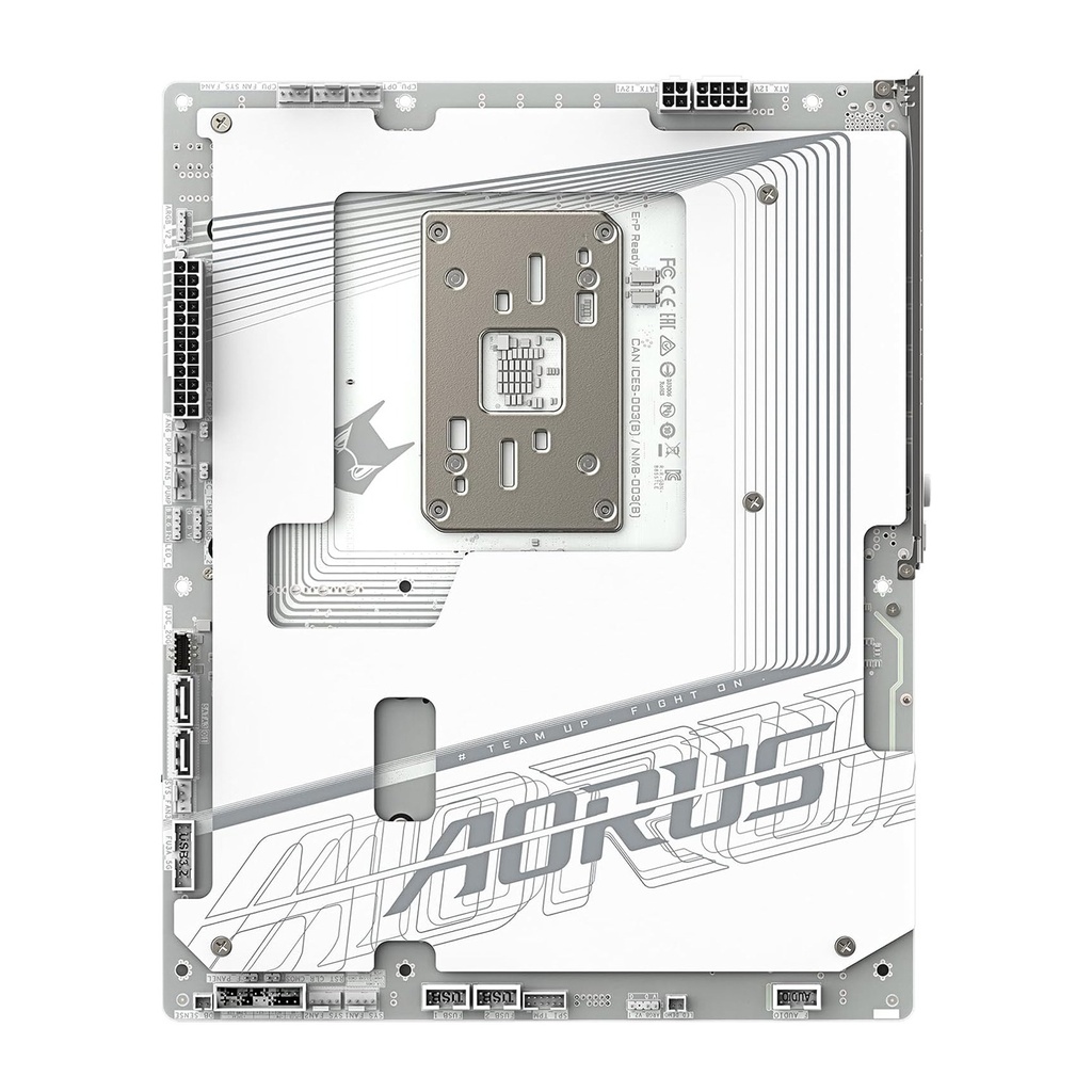 GigaByte AMD B850 AORUS STEALTH ICE DDR5 WI-FI7 MotherBoard - White