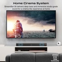 Promate StreamBar30 Speaker 30W BassBoost SoundBar with Subwoofer