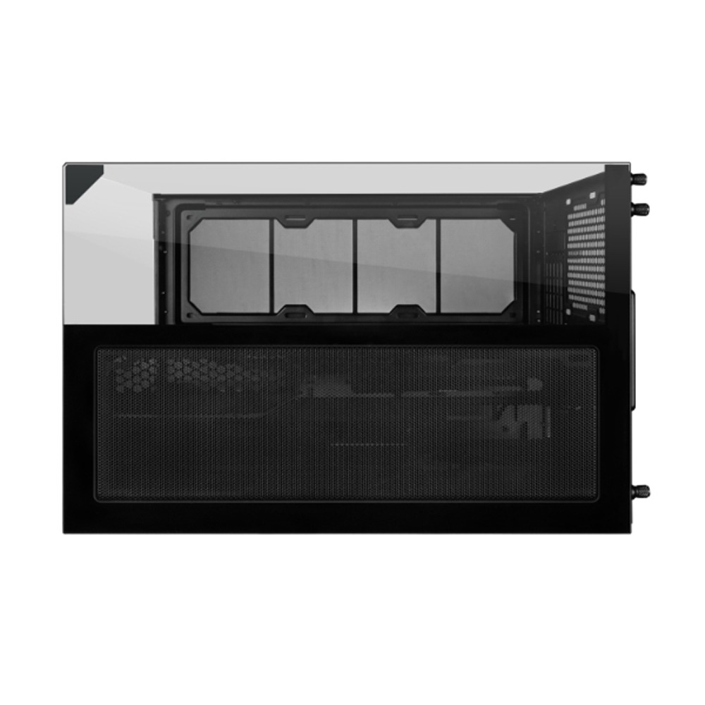 LIAN LI O11 Vision-M Micro ATX Gaming Case -Black (1 Fan Included) 3