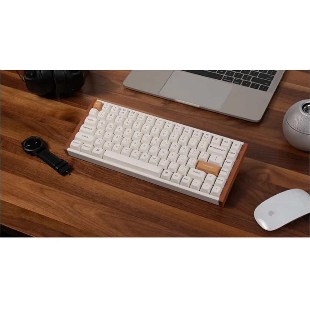 KeyChron K2 HE 75% Wireless Magnetic Switch Keyboard, 100Hz Polling Rate, Light Effect,Nebula Linear Switch - White 2