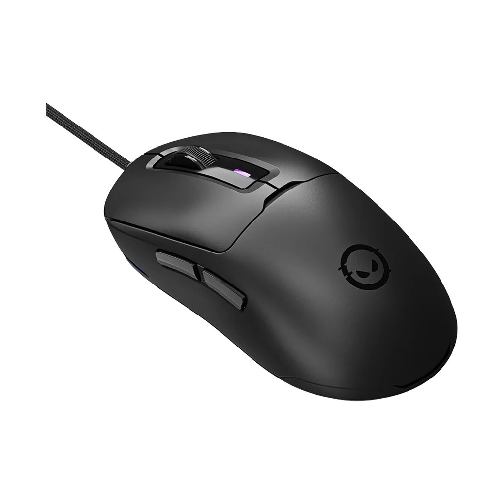 Lorgar Advanced MSA10 RGB 6 Buttons 12K DPI, Pixart PAW3311 Optical Wired Gaming Mouse - Black 2