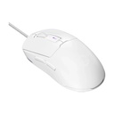 Lorgar Advanced MSA10 RGB 6 Buttons 12K DPI, Pixart PAW3311 Optical Wired Gaming Mouse - White 2