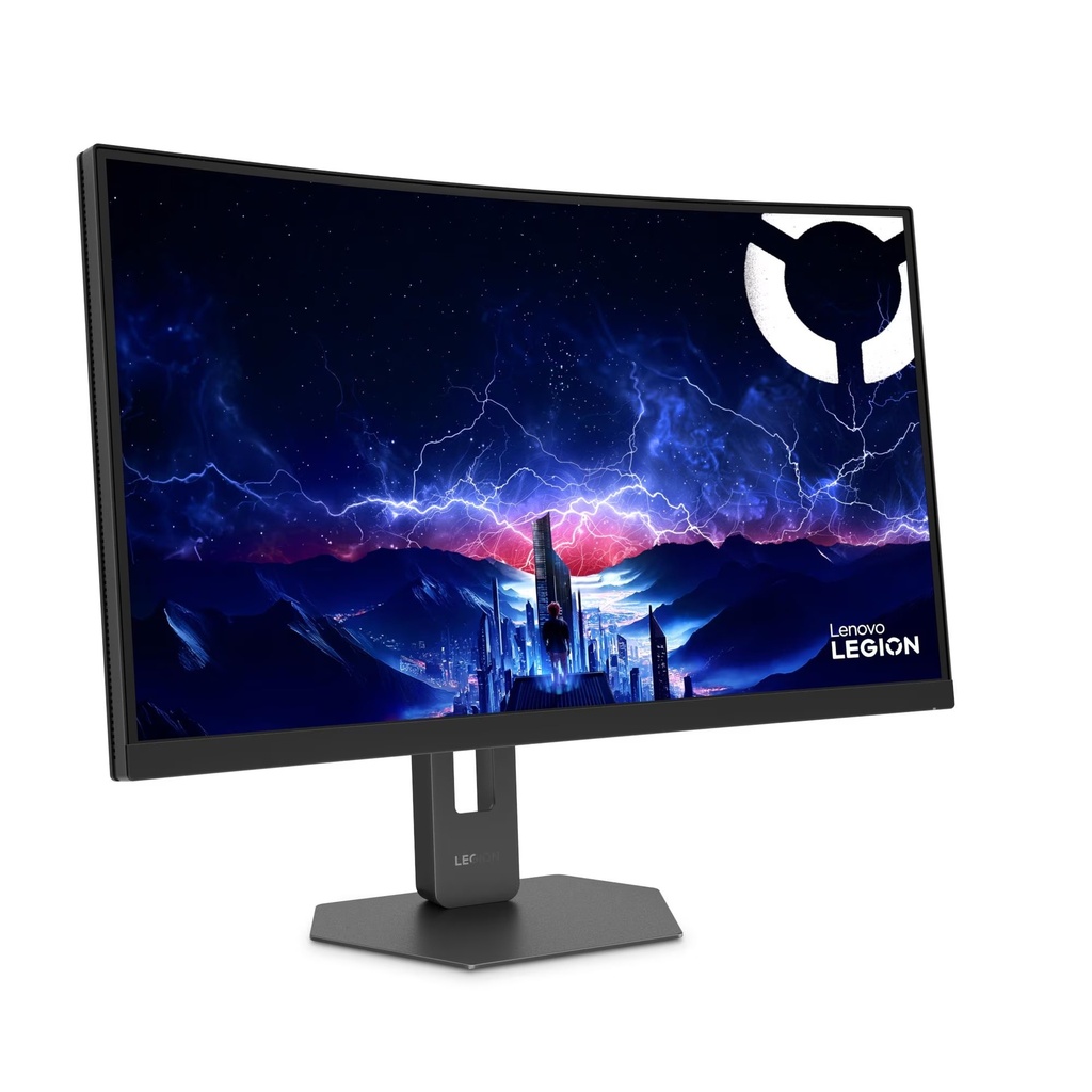 Lenovo Legion 27Q-2c 27" 2K QHD Curved Gaming Monitor, VA Panel, 240Hz refresh rate, 0.5ms response time, HDMI 2.1 & Sta