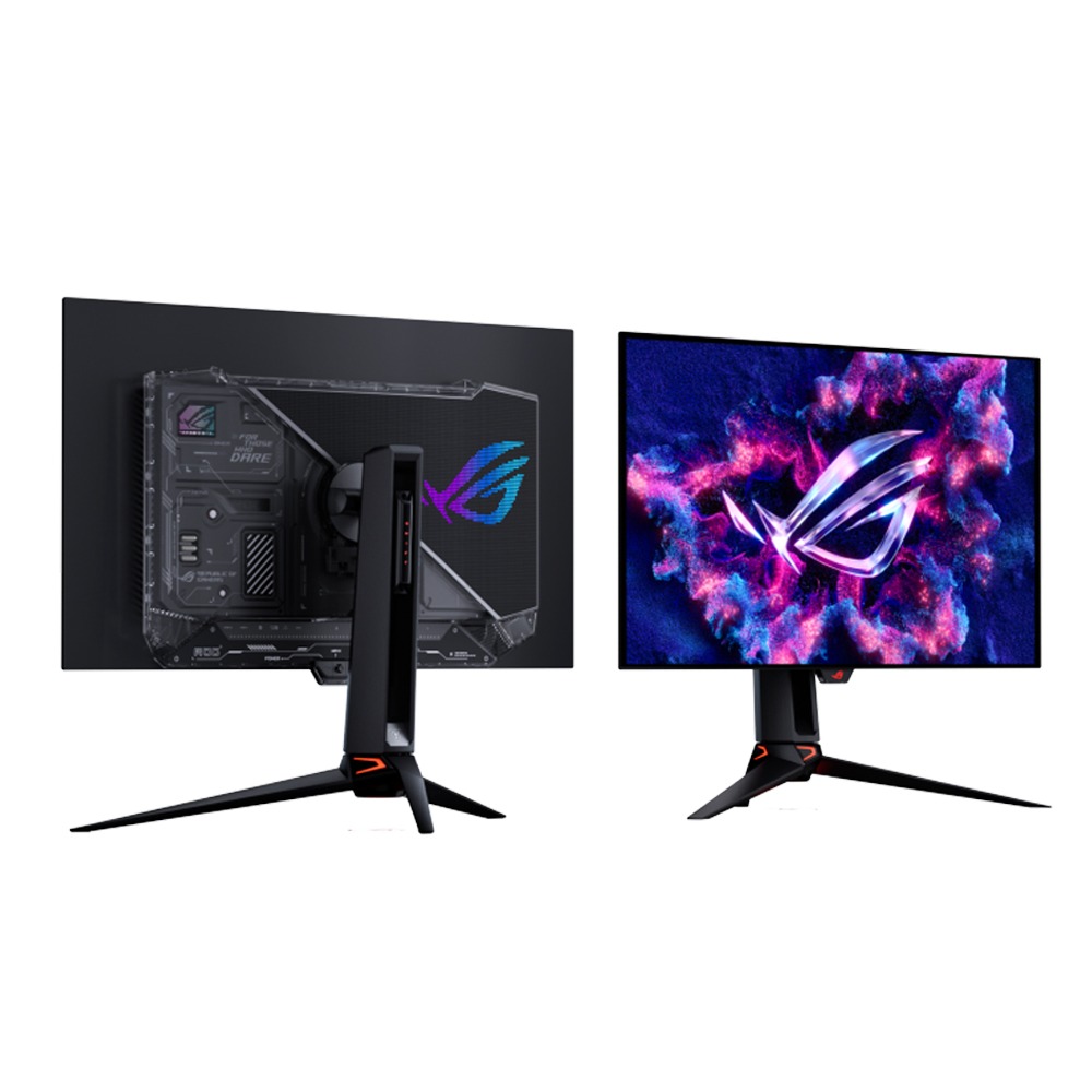 Asus ROG Swift OLED PG32UCWM, 32" Tandem RGB OLED, Dual Mode (4K 240Hz / FHD 480Hz), 0.03ms, TrueBlack Glossy, G-SYNC, DisplayPort 2.1a, HDMI 2.1, USB-C Gaming Monitor
