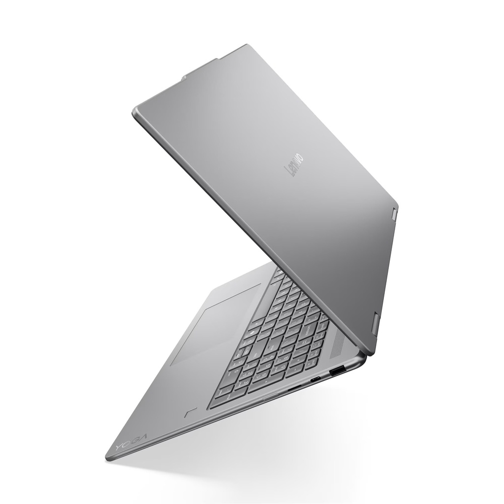Lenovo Yoga 7 2-in-1 16ILL10 Touch Laptop, Intel Core Ultra 7 256V Processor, 16GB RAM, 512GB SSD, Integrated Intel Arc Graphics, 16" WUXGA IPS TouchScreen, Backlit Keyboard, Windows 11 Home, Luna Grey | 83JT0047US