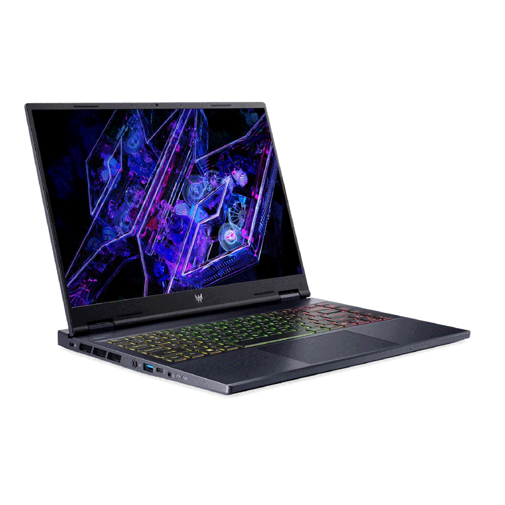 Acer Predator Helios Neo 14 Gaming Laptop, Intel® Core™ Ultra 7 155H Processor, 16 GB RAM, 1 TB NVMe SSD, RTX™ 4070 8 GB Graphics, 14.5" WQXGA 120Hz IPS Display, 3-Zones RGB Backlight Keyboard, Windows 11 Home, Obsidian Black | NH.QRNAA.001