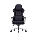 Cooler Master Caliber X2 Gaming Chair, Adjustable Lumbar Support, 180° Recline, Unibody Cold Molded Foam, Steel Frame, 75mm Silent Caster, 4D Armrest - Black
