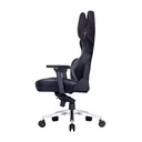 Cooler Master Caliber X2 Gaming Chair, Adjustable Lumbar Support, 180° Recline, Unibody Cold Molded Foam, Steel Frame, 75mm Silent Caster, 4D Armrest - Black