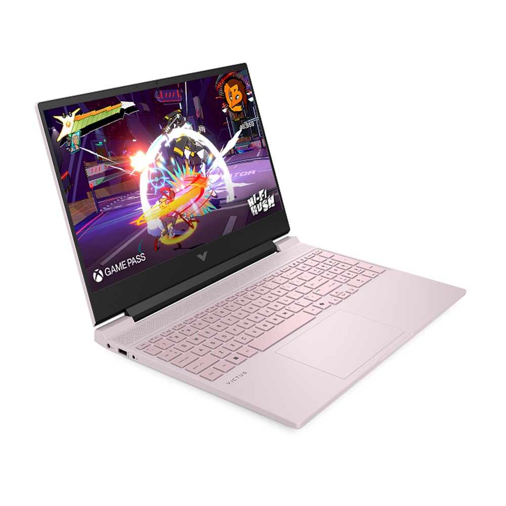 Hp Victus (15-FA2086NE) Gaming Laptop, Intel Core7 240H Processor, 16GB DDR5 RAM, 512GB SSD NVMe, GeForce RTX™ 5050 8GB GPU, 15.6" FHD 144Hz IPS Display, Backlit Keybaord, Windows 11 Pro (License) - Pink