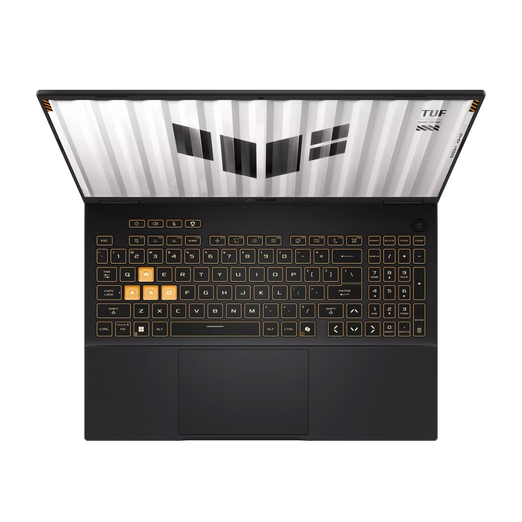 Asus TUF Gaming F16 TUF608JMR Gaming Laptop, Intel Core i7-14650HX Processor, 16GB DDR5 RAM, 1TB SSD NVMe, GeForce RTX 5060 8GB Graphics, 16" FHD IPS 165Hz Display, Backlit Chiclet 1-Zone Keyboard, Windows 11 Home, Jaeger Gray | 90NR0NB1-M003M0