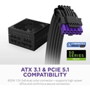 NZXT C850 Gold Core 80PLUS Gold Fully Modular ATX 3.1 850W Power Supply