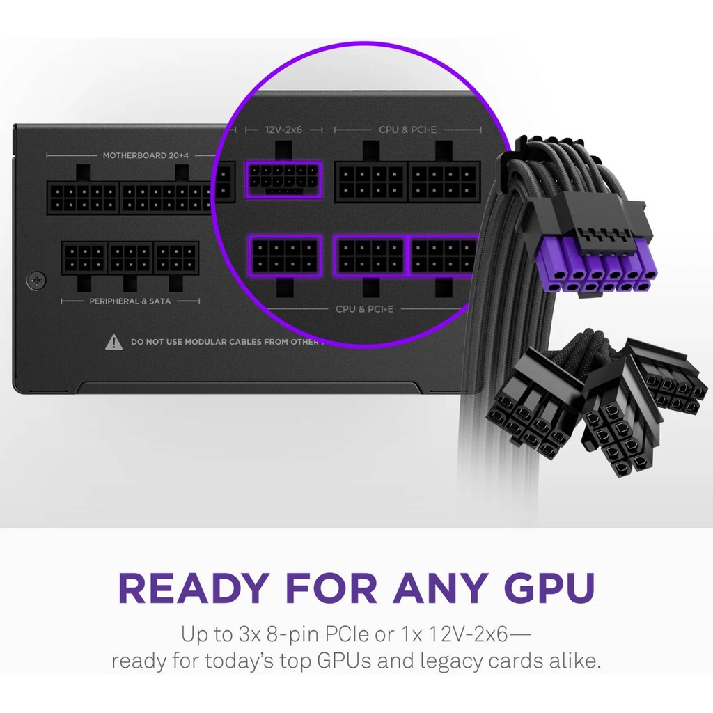 NZXT C850 Gold Core 80PLUS Gold Fully Modular ATX 3.1 850W Power Supply