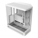 NZXT H6 RGB+ (2026) Dual-Chamber ATX Mid-Tower Airflow Two Panel Front & Left Side Tempered Glass Case With 3 RGB Fans - White