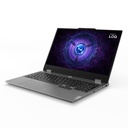 Lenovo LOQ 15IRX9 Gaming Laptop, Intel Core i7-13645HX Processor, 16GB DDR5 Ram, 512GB SSD NVMe, RTX 4050 6GB Graphics, 15.6" FHD IPS 144Hz Display, White Backlit Keyboard, Windows 11 Pro (License), Luna Grey (Free Gift Lenovo Earbuds+Mouse+Bag)