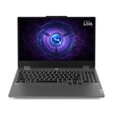 Lenovo LOQ 15IRX9 Gaming Laptop, Intel Core i7-13645HX Processor, 16GB DDR5 Ram, 512GB SSD NVMe, RTX 4050 6GB Graphics, 15.6" FHD IPS 144Hz Display, White Backlit Keyboard, Windows 11 Pro (License), Luna Grey (Free Gift Lenovo Earbuds+Mouse+Bag)
