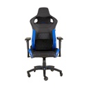 Cooler Master Caliber E1 Series Gaming Chair, Fixed Armrest, Ergonomic Pillow Headrest, Lumbar Support - Black