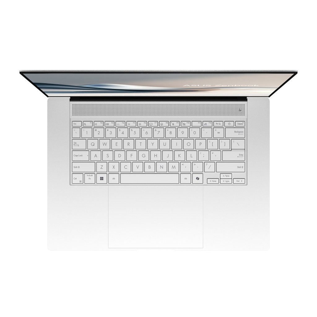 Asus Zenbook S16 (UM5606GA) AMD Ryzen AI 9 465 32GB RAM 2TB SSD AMD Radeon 880M Graphics 16" 3K OLED Windows 11 Home -Scandinavian White