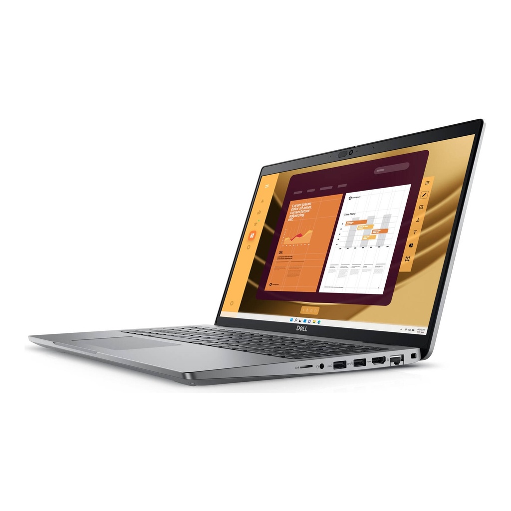 Dell Latitude 5550 Laptop, Intel Core i5-1335U Processor, 8GB RAM, 512GB SSD NVMe, Intel Iris Xe Graphics, 15.6" FHD IPS Display, Backlit Keyboard, Windows 11 Pro (License) - Silver