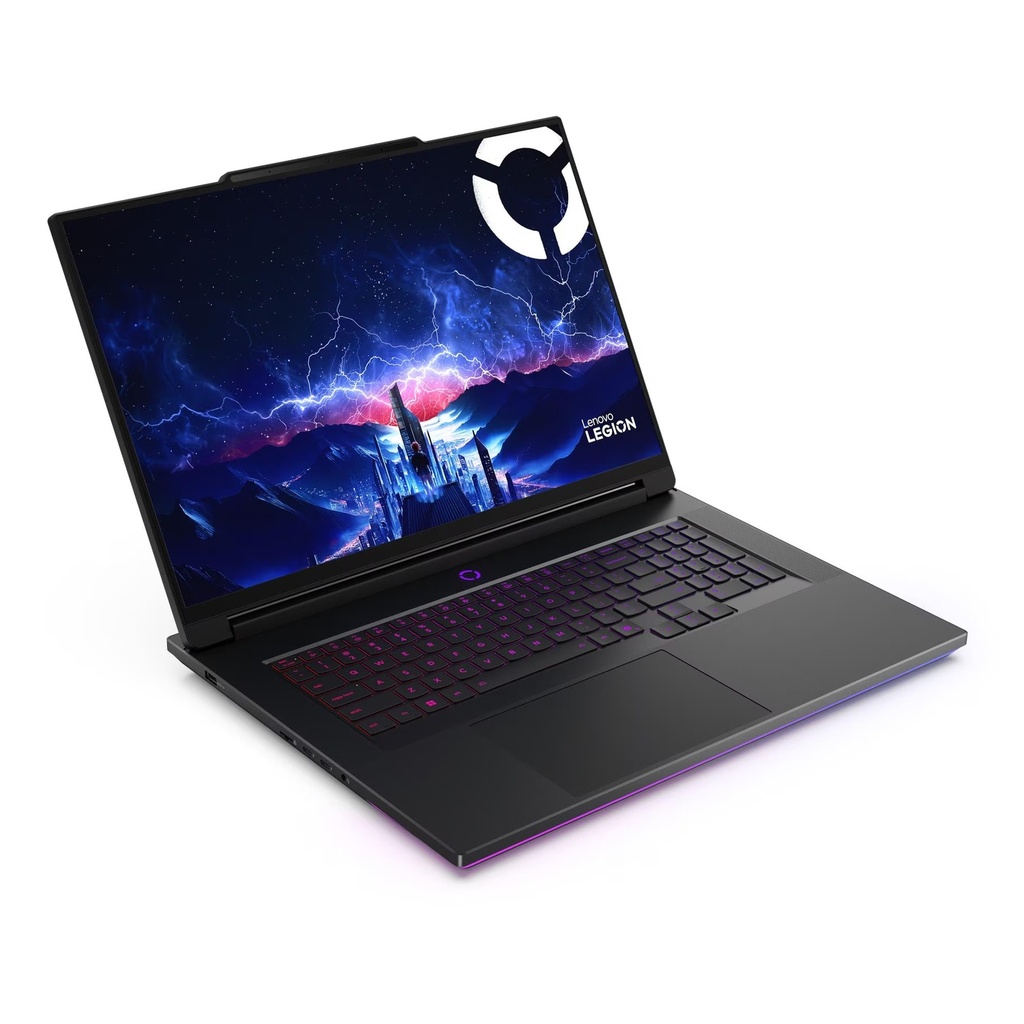 Lenovo Legion 9 18IAX10, Intel Core Ultra 9 275HX Processor, 64GB RAM, 4TB SSD, NVIDIA GeForce RTX 5090 24GB VGA, 18" WQUXGA 240Hz IPS Display, Per-Key RGB Backlit Keyboard Arabic, Windows 11 Home, Eclipse Black, (Free Gift Lenovo Earbuds + Mouse + Bag)