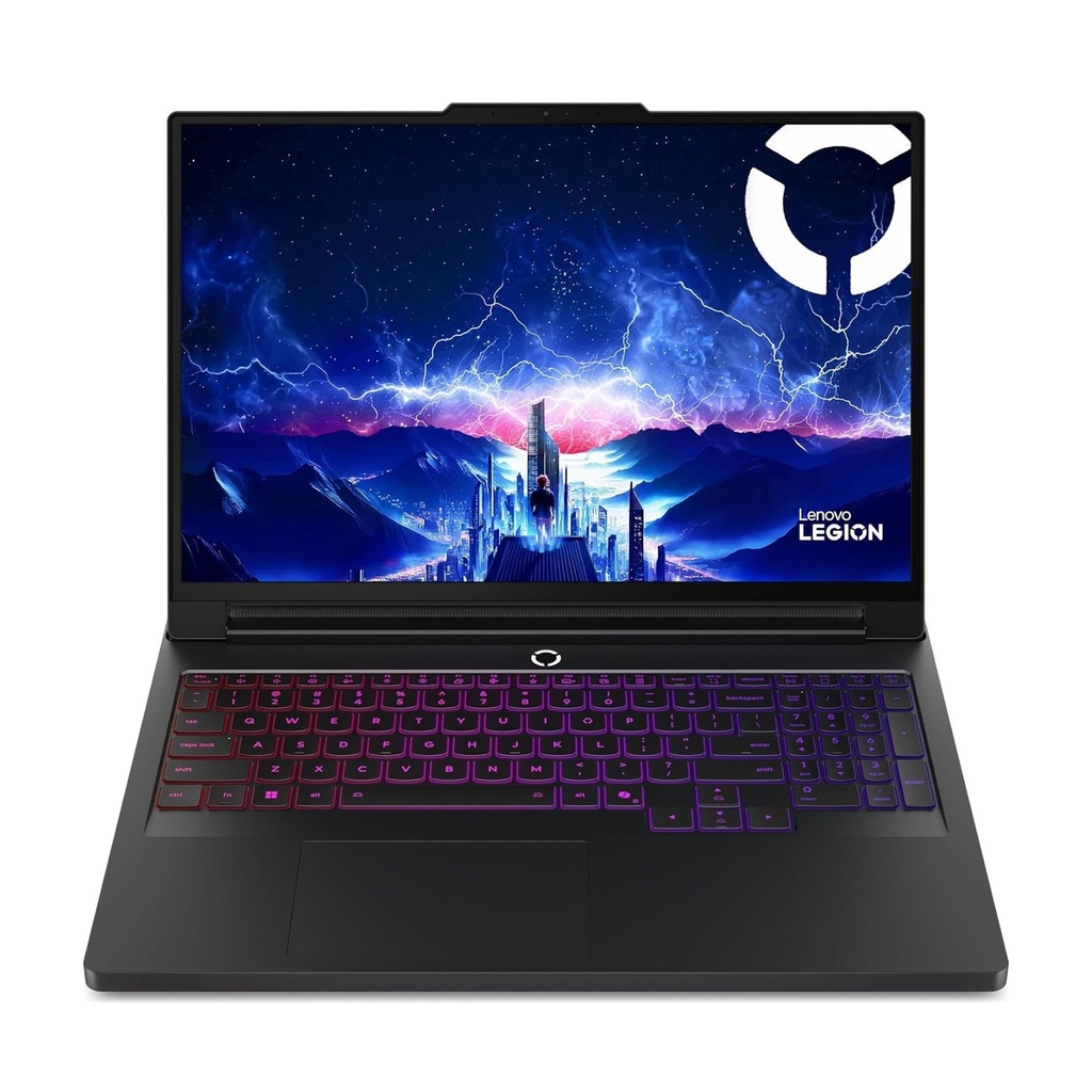 Lenovo Legion 9 18IAX10, Intel Core Ultra 9 275HX Processor, 64GB RAM, 4TB SSD, NVIDIA GeForce RTX 5090 24GB VGA, 18" WQUXGA 240Hz IPS Display, Per-Key RGB Backlit Keyboard Arabic, Windows 11 Home, Eclipse Black, (Free Gift Lenovo Earbuds + Mouse + Bag)