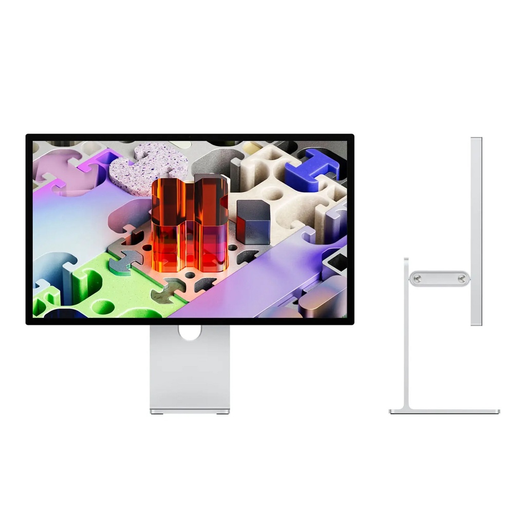 Apple Studio 27" 5K Retina XDR Display With Nano-Texture Glass Tilt & Height Adjustable Stand - Silver