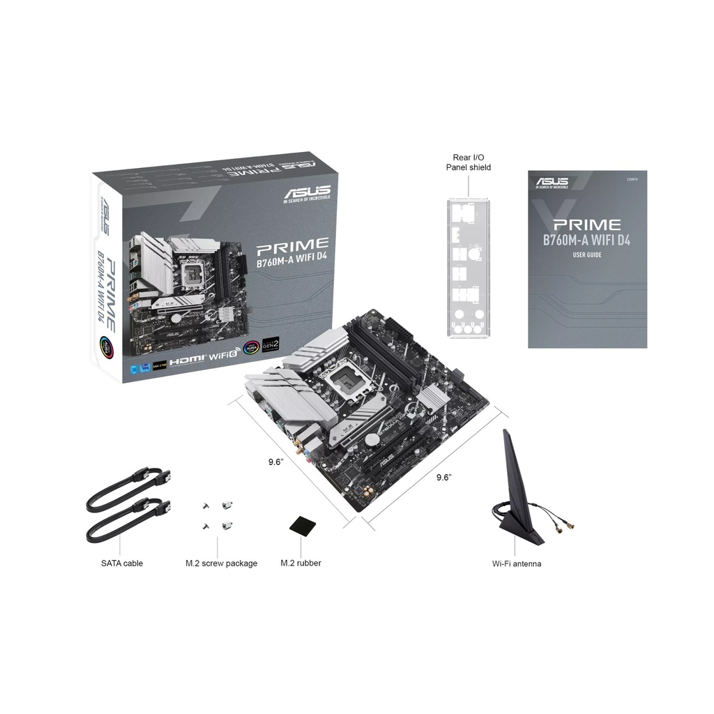 Asus Intel Prime B760M-A Wi-Fi D4 MotherBoard