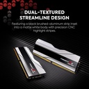 G.Skill Trident Z5 Neo RGB (Intel XMP & AMD EXPO) 32GB (2x16GB) DDR5 6000MHz CL30 Memory Kit - White