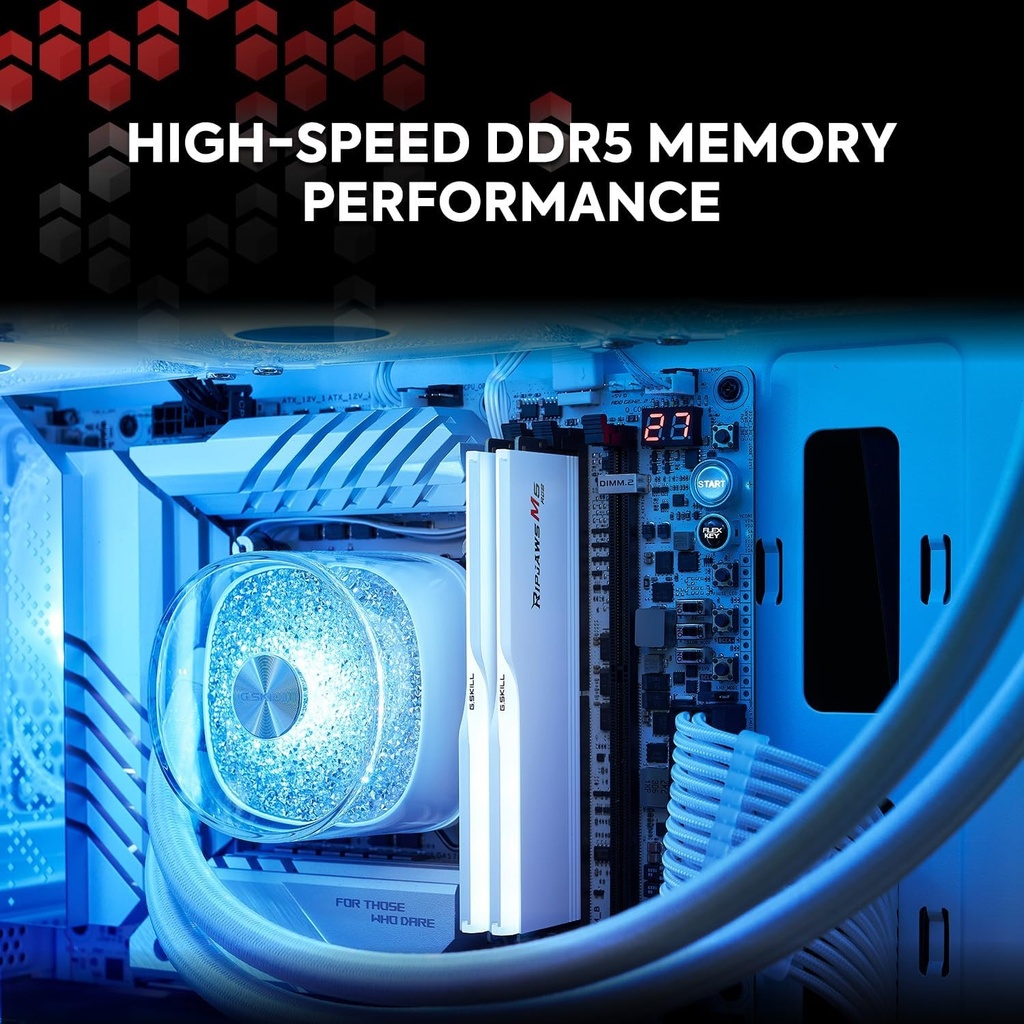 G.SKILL Ripjaws M5 Neo RGB Series ( Intel XMP & AMD EXPO) DDR5 RAM 32GB (2x16GB) 6000MT/s CL36 Desktop Memory Kit - Black
