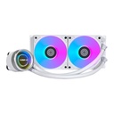 LIAN LI Galahad II Trinity Series 240mm RGB Liquid CPU Cooler - White