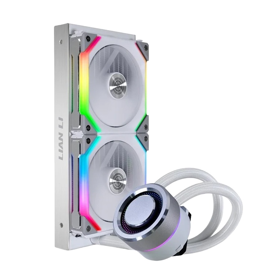 LIAN LI Galahad AIO 240 mmLiquid CPU Cooler SL Edition - White