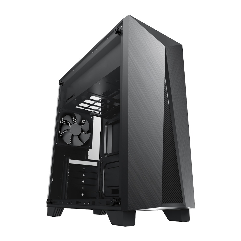 GameMax Nova N6 ATX Mid Tower Gaming Case - Black With Antec B650 Bronze 650W Power Supply
