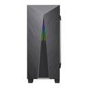 GameMax Nova N6 ATX Mid Tower Gaming Case - Black With Antec B650 Bronze 650W Power Supply